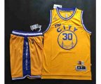 nba golden state warriors #30 curry yellow[Suits]