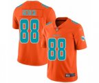 Miami Dolphins #88 Mike Gesicki Limited Orange Inverted Legend Football Jersey