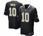 New Orleans Saints #10 Tre'Quan Smith Game Black Team Color Football Jersey