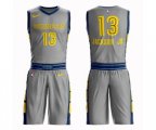 Memphis Grizzlies #13 Jaren Jackson Jr. Authentic Gray Basketball Suit Jersey - City Edition