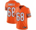 Chicago Bears #68 James Daniels Orange Alternate Vapor Untouchable Limited Player Football Jersey