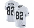 Oakland Raiders #82 Luke Willson White Vapor Untouchable Limited Player Football Jersey