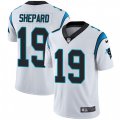Carolina Panthers #19 Russell Shepard White Vapor Untouchable Limited Player NFL Jersey