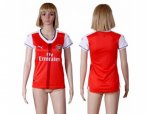 Women Arsenal Blank Home Soccer Club Jersey