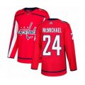 Washington Capitals #24 Connor McMichael Authentic Red Home Hockey Jersey