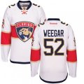 Florida Panthers #52 MacKenzie Weegar Authentic White Away NHL Jersey