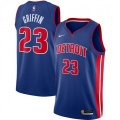 Detroit Pistons #23 Blake Griffin Nike Blue 2020-21 Swingman Jersey