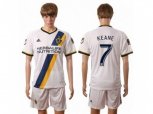 Los Angeles Galaxy #7 Keane Home Soccer Club Jersey