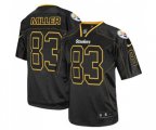 Pittsburgh Steelers #83 Heath Miller Elite Lights Out Black Football Jersey