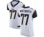 Los Angeles Rams #77 Andrew Whitworth White Vapor Untouchable Elite Player Football Jersey