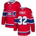Montreal Canadiens #32 Mark Streit Premier Red Home NHL Jersey
