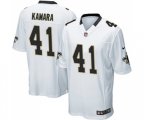 New Orleans Saints #41 Alvin Kamara Game White Football Jersey
