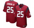 Houston Texans #25 Duke Johnson Jr Game Red Alternate Football Jersey