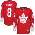Toronto Maple Leafs #8 Connor Carrick Premier Red Alternate NHL Jersey