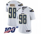Los Angeles Chargers #98 Isaac Rochell White Vapor Untouchable Limited Player 100th Season Football Jersey