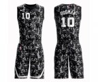 San Antonio Spurs #10 Dennis Rodman Swingman Camo Basketball Suit Jersey - City Edition