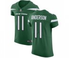 New York Jets #11 Robby Anderson Elite Green Team Color Football Jersey
