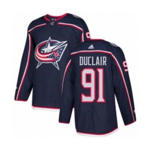 Columbus Blue Jackets #91 Anthony Duclair Premier Navy Blue Home NHL Jersey