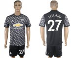 2017-18 Manchester United 27 FELLAINI Away Soccer Jersey