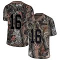 Los Angeles Chargers #16 Tyrell Williams Limited Camo Rush Realtree NFL Jersey