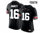 2016 Youth Ohio State Buckeyes J.T. Barrett #16 College Football Limited Jersey - Black