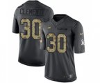 Philadelphia Eagles #30 Corey Clement Limited Black 2016 Salute to Service Football Jersey