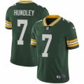 Green Bay Packers #7 Brett Hundley Green Team Color Vapor Untouchable Limited Player NFL Jersey