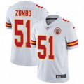 Kansas City Chiefs #51 Frank Zombo White Vapor Untouchable Limited Player NFL Jersey