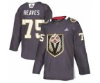 Vegas Golden Knights #75 Ryan Reaves Grey Latino Heritage Night Stitched Hockey Jersey