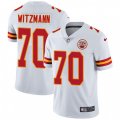 Kansas City Chiefs #70 Bryan Witzmann White Vapor Untouchable Limited Player NFL Jersey