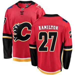 Calgary Flames #27 Dougie Hamilton Fanatics Branded Red Home Breakaway NHL Jersey