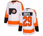 Adidas Philadelphia Flyers #29 Johnny Oduya Authentic White Away NHL Jersey