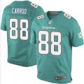 Miami Dolphins #88 Leonte Carroo Elite Aqua Green Team Color NFL Jersey