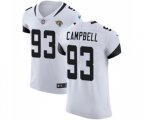 Jacksonville Jaguars #93 Calais Campbell White Vapor Untouchable Elite Player Football Jersey