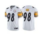 Pittsburgh Steelers #98 DeMarvin Leal White Vapor Untouchable Limited Stitched Jersey