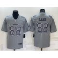 Dallas Cowboys #88 CeeDee Lamb LOGO Grey Atmosphere Fashion 2022 Vapor Untouchable Stitched Nike Limited Jersey
