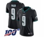 Philadelphia Eagles #9 Nick Foles Black Alternate Vapor Untouchable Limited Player 100th Season Football Jersey