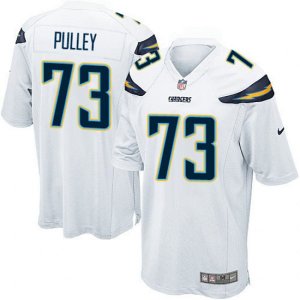 Los Angeles Chargers #73 Spencer Pulley Game White NFL Jersey