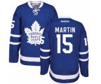Toronto Maple Leafs #15 Matt Martin Blue New Stitched Hockey Jersey