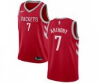 Houston Rockets #7 Carmelo Anthony Swingman Red NBA Jersey - Icon Edition