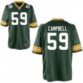 Green Bay Packers #59 De'Vondre Campbell Nike Green Vapor Limited Player Jersey
