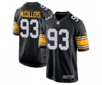 Pittsburgh Steelers #93 Dan McCullers Game Black Alternate Football Jersey