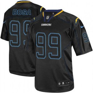 Los Angeles Chargers #99 Joey Bosa Elite Lights Out Black NFL Jersey