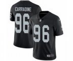 Oakland Raiders #96 Cornellius Carradine Black Team Color Vapor Untouchable Limited Player NFL Jersey
