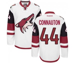 Arizona Coyotes #44 Kevin Connauton Authentic White Away Hockey Jersey