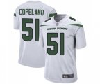 New York Jets #51 Brandon Copeland Game White Football Jersey