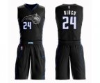 Orlando Magic #24 Khem Birch Swingman Black Basketball Suit Jersey - City Edition