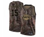 Los Angeles Lakers #15 DeMarcus Cousins Swingman Camo Realtree Collection Basketball Jersey