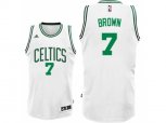 Boston Celtics #7 Jaylen Brown White Home Swingman Jersey