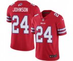 Buffalo Bills #24 Taron Johnson Limited Red Rush Vapor Untouchable Football Jersey